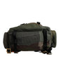 Dolce & Gabbana Green Patchwork Travel Backpack Military Bag