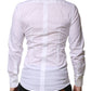 Dolce & Gabbana White Cotton GOLD Long Sleeves Formal Shirt