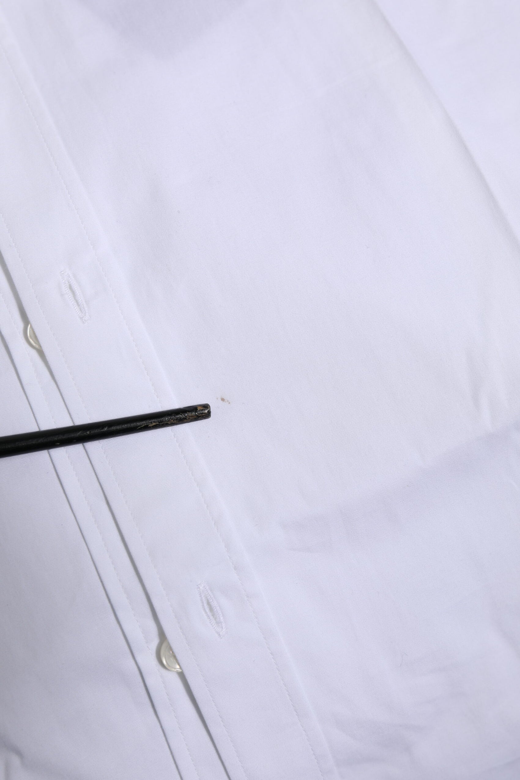 Dolce & Gabbana White Cotton GOLD Long Sleeves Formal Shirt