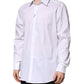 Dolce & Gabbana White Cotton GOLD Long Sleeves Formal Shirt