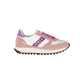 Blauer White Leather Women Sneaker