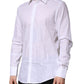 Dolce & Gabbana White MARTINI Long Sleeve Dress Formal Shirt