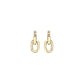 Rabanne Double XL Link Earrings