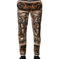 Dolce & Gabbana Multicolor Floral Print Dress Pants