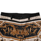 Dolce & Gabbana Multicolor Floral Print Dress Pants