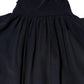 Dolce & Gabbana Blue Silk Mock Neck Long Sleeves Blouse Top