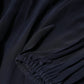 Dolce & Gabbana Blue Silk Mock Neck Long Sleeves Blouse Top