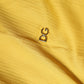 Dolce & Gabbana Mustard Collared Short Sleeves Blouse Top