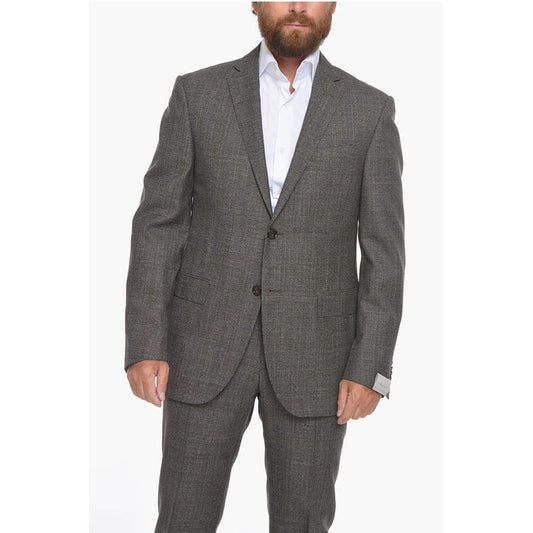District Check ACADEMY Virgin Wool Suit