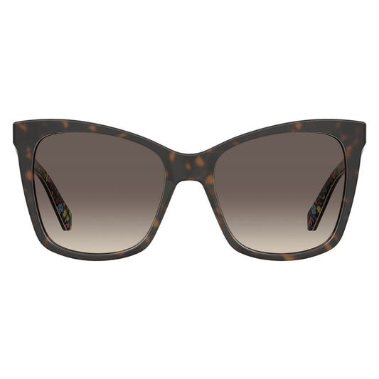 Love Moschino Brown Acetate Sunglasses
