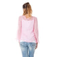 Phard Pink Silk Women T-Shirt