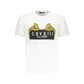 Cavalli Class White Cotton Men's T-Shirt
