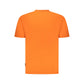 Napapijri Orange Cotton Men T-Shirt