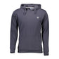 Sergio Tacchini Blue Cotton Men Sweater with Hood