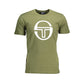 Sergio Tacchini Green Cotton Men T-Shirt