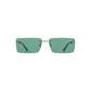 Calvin Klein Green Metal Women Sunglass