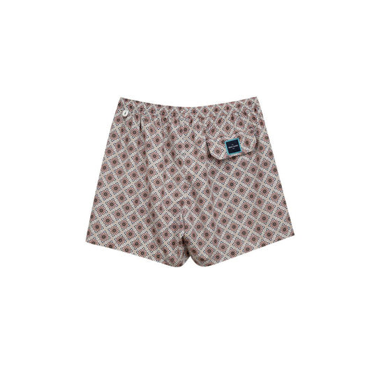 Gran Sasso Pink Polyester Swim Short