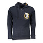 Cavalli Class Blue Cotton Men's Sweater Hoodie