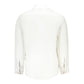 Hugo Boss White Linen Men Shirt