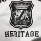 Dolce & Gabbana White Cotton DG ROYAL Print Hooded Sweater