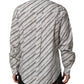 Dolce & Gabbana White Striped Long Sleeves Men Formal Shirt