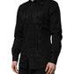 Dolce & Gabbana Black GOLD Long Sleeves Men Formal Dress Shirt