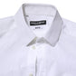 Dolce & Gabbana White Cotton MARTINI Long Sleeve Dress Shirt
