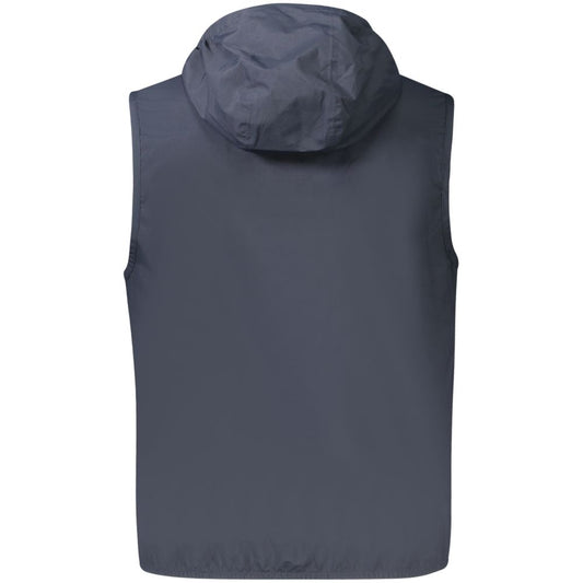 Blue Polyester Jacket
