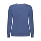 North Sails Blue Cotton Women Sweater