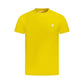 Yellow Cotton Men T-Shirt