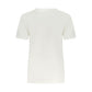 Converse White Cotton Women T-Shirt