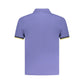 Blue Cotton Polo Shirt