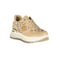 Laura Biagiotti Beige Polyester Women Sneaker