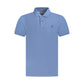 Timberland Blue Cotton Men Polo Shirt