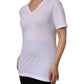 Dolce & Gabbana White Cotton Short Sleeves V-Neck Top T-shirt