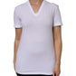Dolce & Gabbana White Cotton Short Sleeves V-Neck Top T-shirt
