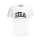 Fila White Cotton Men T-Shirt