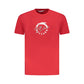 Trussardi Rosso Cotton Men T-Shirt