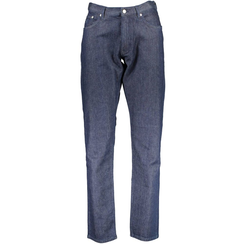 Blaue Baumwolljeans für Herren