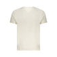 Tommy Hilfiger Beige Cotton Men T-Shirt