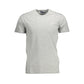 Sergio Tacchini Grigio Cotton Men T-Shirt