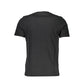 North Sails Black Cotton Men T-Shirt