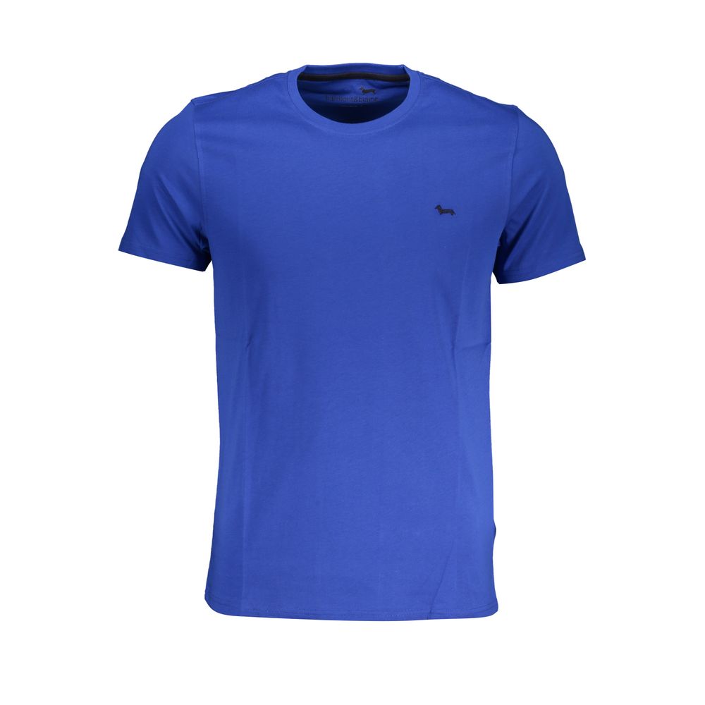 Blaues Baumwoll-T-Shirt