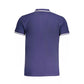 Cavalli Class Blue Cotton Men Polo Shirt