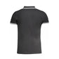 Cavalli Class Nero Cotton Men Polo