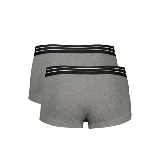 Brown Cotton Men Boxer