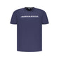 North Sails Blue Cotton Men T-Shirt