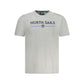 North Sails Brown Cotton Men T-Shirt