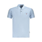 Napapijri Light Blue Cotton Men Polo Shirt