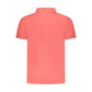 Trussardi Pink Cotton Men Polo Shirt